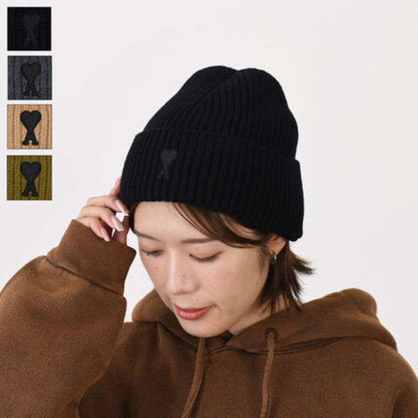 【国内即発】AMI ALEXANDRE MATTIUSSI ウール ビーニー