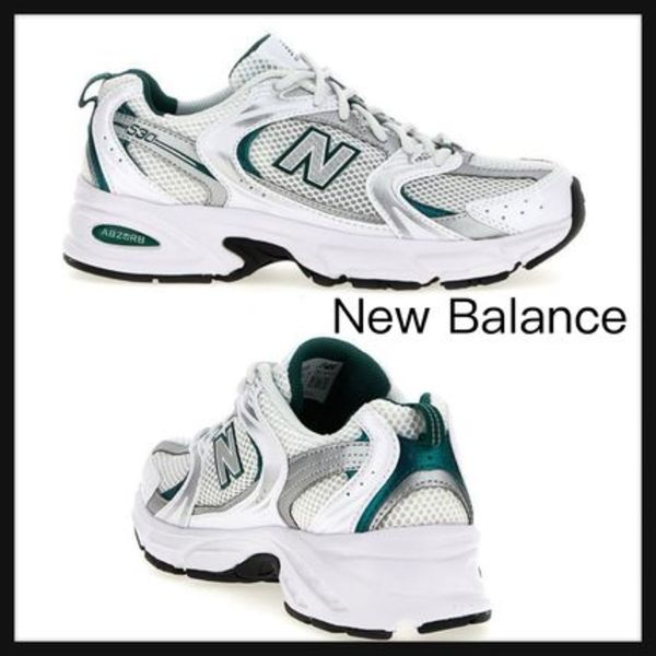 【New Balance】530 Trainers スニーカー White Green Silver