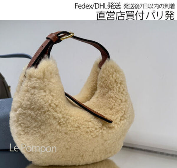 CELINE☆セリーヌ ルル ティーン シアリング/カーフ バッグ