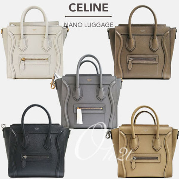 直営店買付 CELINE ラゲージ ナノ ショルダーバッグ
