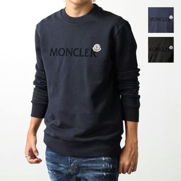 MONCLER スウェットシャツ 8G00034 809KR フロッキープリント