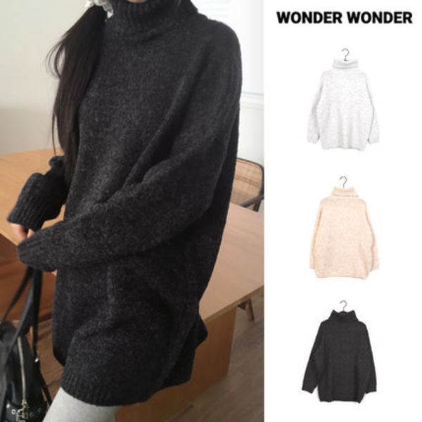 【WONDER WONDER】Lope Cozy Polar Bocashi Knit One-Piece