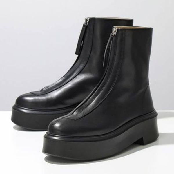 THE ROW ショートブーツ ZIPPED BOOT 1 F1144 L64R