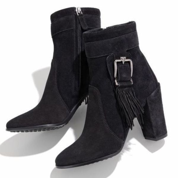 TODS ショートブーツ XXW75B0BP802UJ スウェード