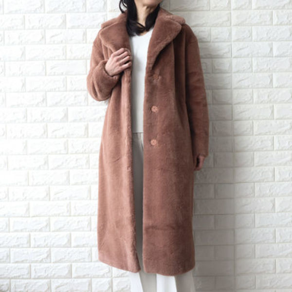 HERNO ヘルノ  エコファー ロングソフトコート CA0409D 12422