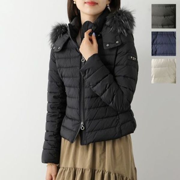 タトラス VARENA  切り替え ダウンジャケット BLACK