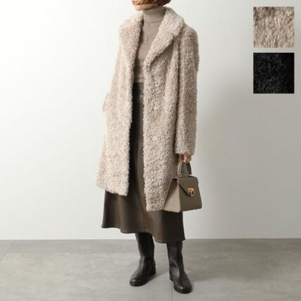 HERNO エコファーコート GC000503D 12421 ロング