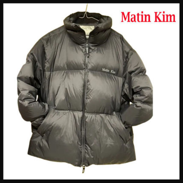 ★MATIN KIM★ (W) HIGH NECK CLASSIC PUFFER DOWN JUMPER