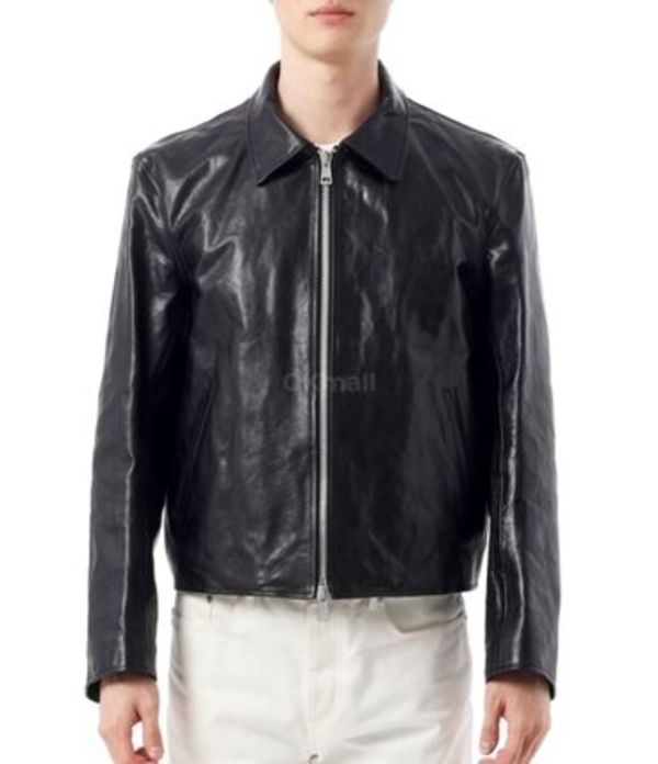 OUR LEGACY|LEATHER JACKETS (MINI JACKET Top Dyed Black