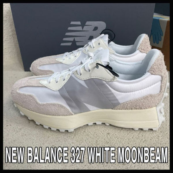 人気 ☆ NEW BALANCE☆ 327 WHITE MOONBEAM☆ 男女共用