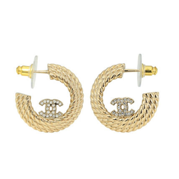【国内即発】シャネル ピアス CHANEL HOOP EARRINGS