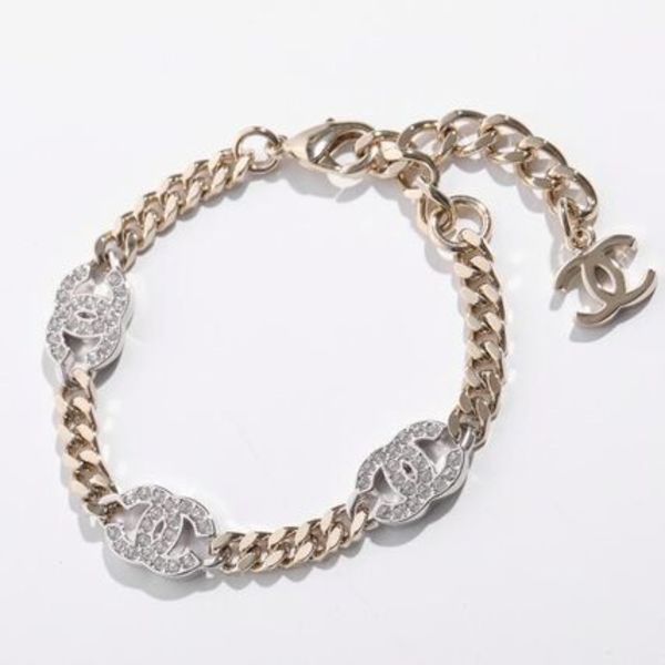 CHANEL ブレスレット AB6442 B06011 チェーン メタル