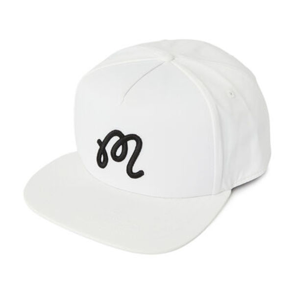 MALBON GOLF メンズ ゴルフハット M9424 WHT