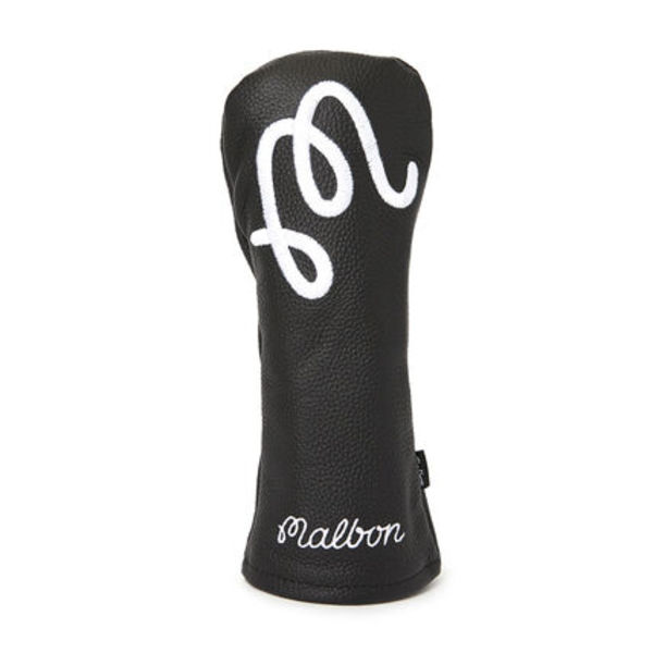 MALBON GOLF 男女兼用 ゴルフヘッドカバー M9433 BLK