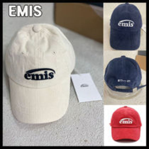 人気 ☆EMIS☆ NEW LOGO CORDUROY EMIS CAP