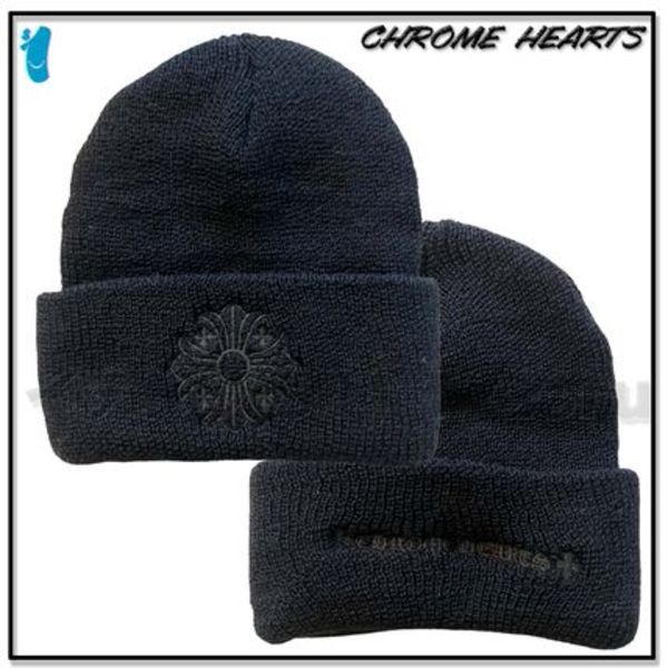 +CHROME HEARTS+ 22FW CH PLUS WOOL BEANIE プラス ビーニー