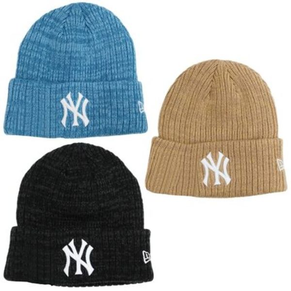 New Era MLB ニット キャップ ビーニー ニット帽 海外モデル