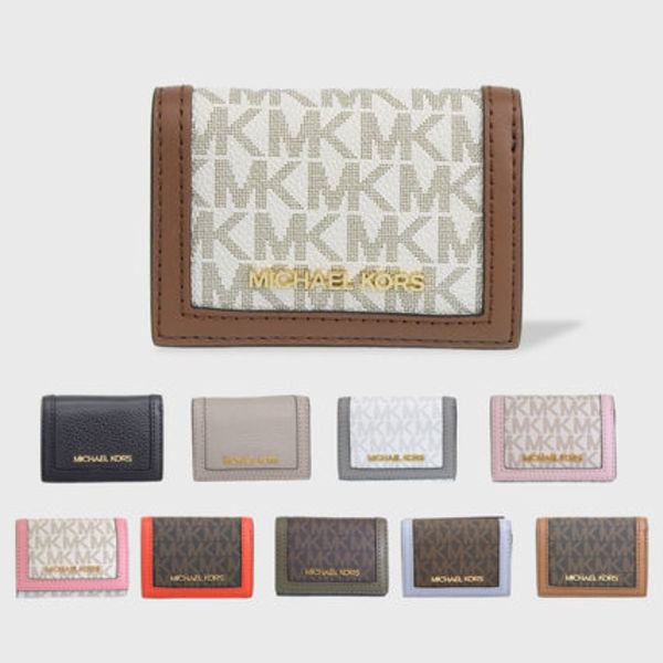 MICHAEL KORS マイケル JET SET 三つ折り財布【送料0/国内即発】