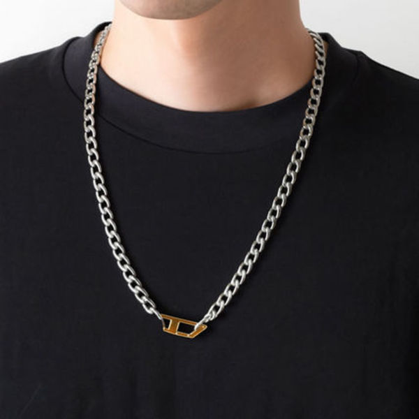 DIESEL ディーゼル チェーンネックレス DX1343040
