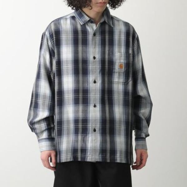 Carhartt 長袖 シャツ L/S BLANTON SHIRT I034379