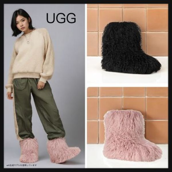 【UGG】Classic Short Fluff Momma Boot シープスキン 2色