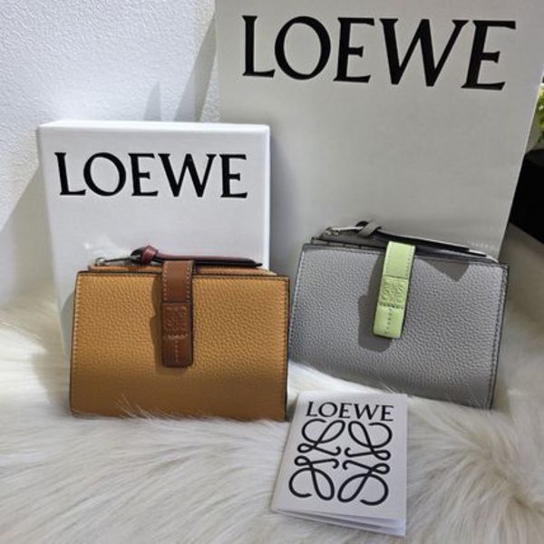 ☆直営店買付☆【LOEWE】スリム ジップ コンパクト ウォレット
