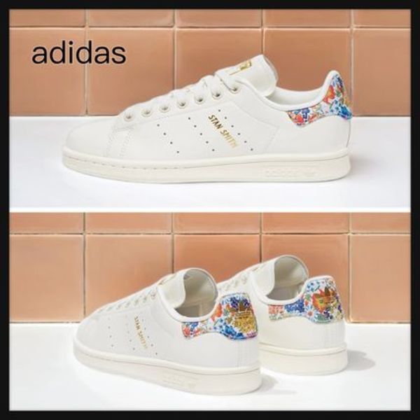 【adidas】LIBERTY LONDON コラボ Stan Smith スニーカー ロゴ