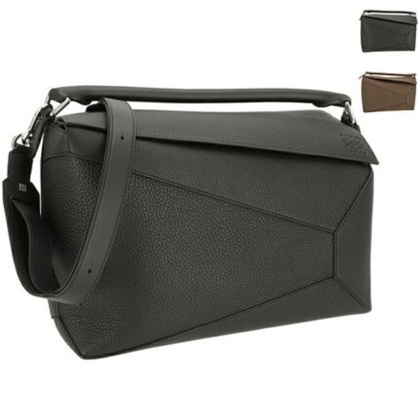 LOEWE メンズ ハンドバッグ パズルエッジ ラージ