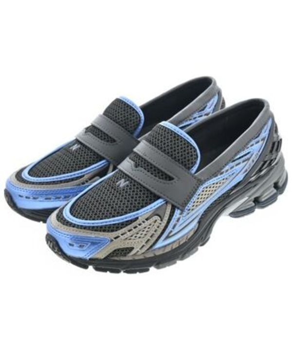 New Balance ニューバランス スニーカー 黒x青 3603225O0020