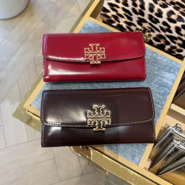 Tory Burch Britten Smooth Envelope Wallet 長財布 160767