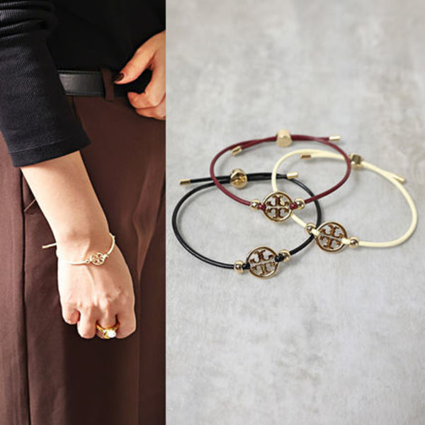 Tory Burch トリーバーチ ブレスレット 18K レザー 国内発送