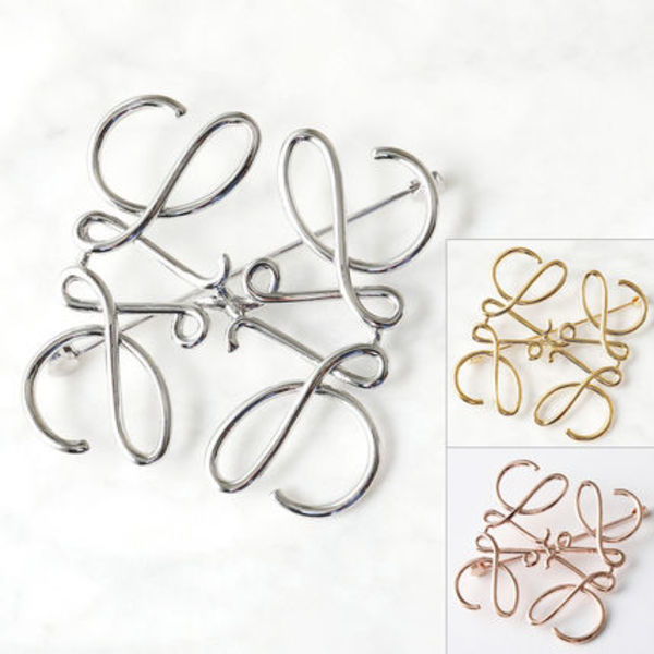 LOEWE ブローチ ANAGRAM BROOCH アナグラム