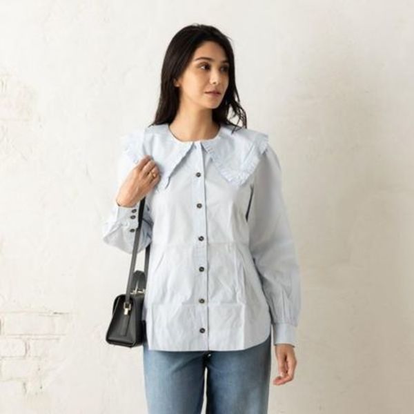 GANNI シャツ ブラウス F8638