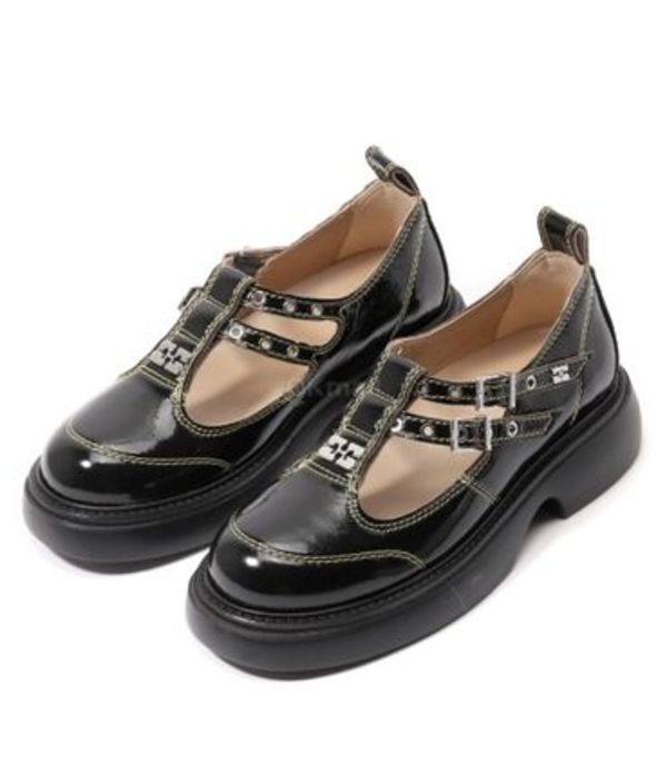 GANNI| (Black Mary Jane Shoes (S2928 864))