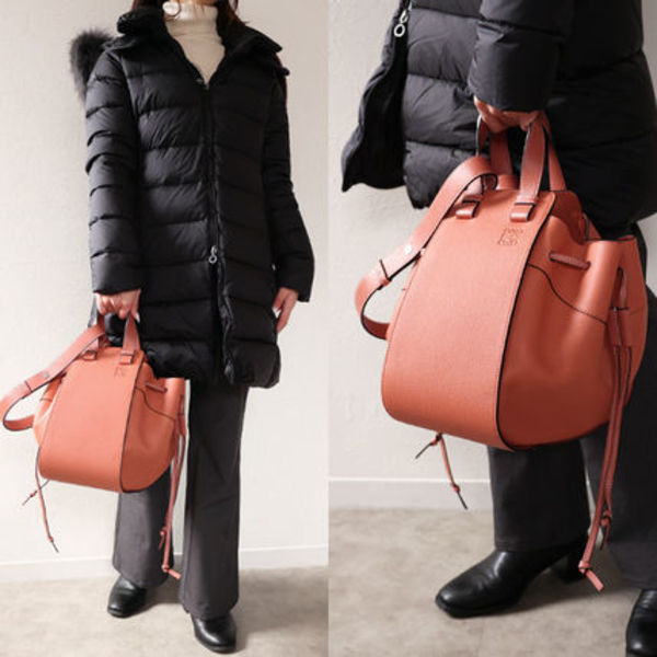 LOEWE ロエベ HAMMOCK MEDIUM BAG 31412V06 7025 ショルダー