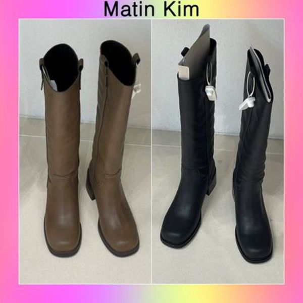 【Matin Kim】送料/関税込★MATIN SQUARE LONG BOOTS