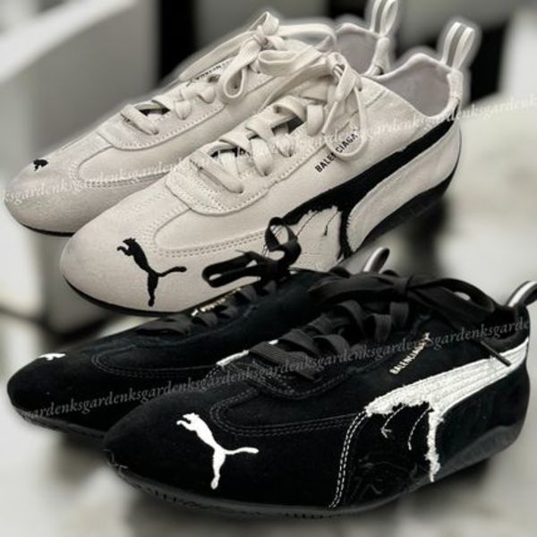 限定コラボ!即納!BALENCIAGA×PUMA スピードキャット スエード