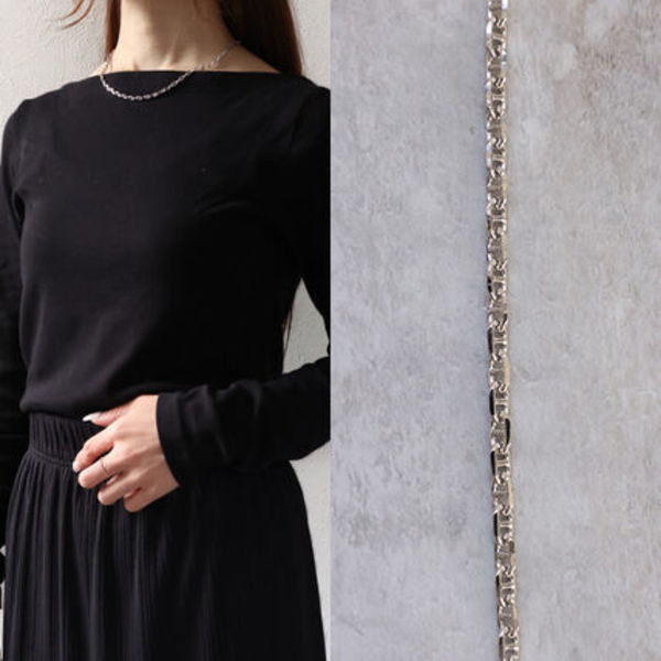 TOM WOOD ネックレス Cable Chain Necklace シルバー925 100089