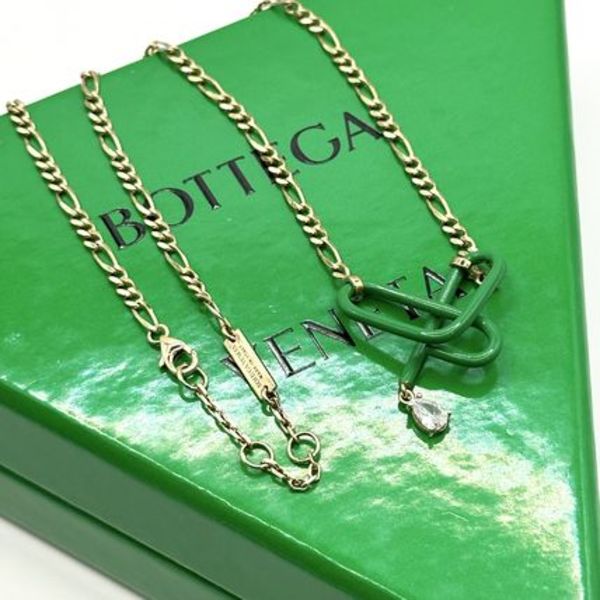 【新品未使用】BOTTEGA VENETA ネックレス パラキート ゴールド