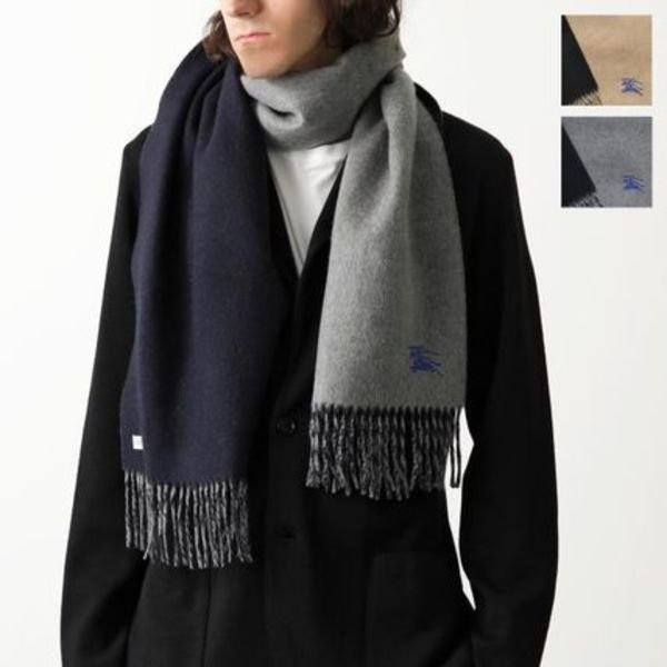 BURBERRY マフラー MU EMB KNIGHT SOLID CS