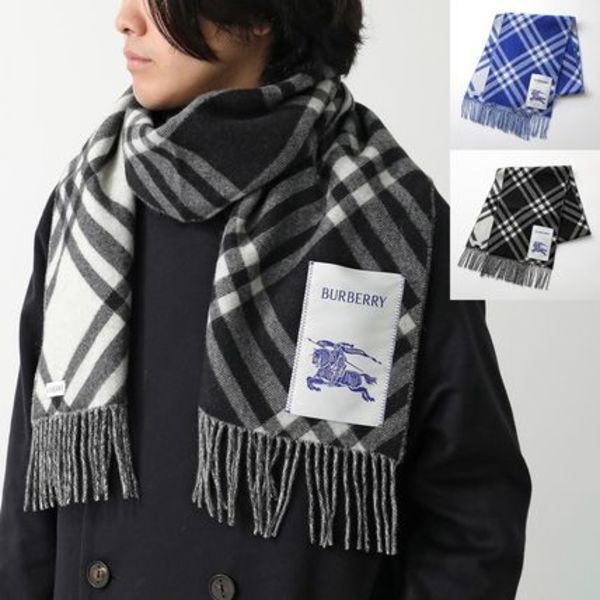 BURBERRY マフラー MU 168X30 TBAR BIAS CHK