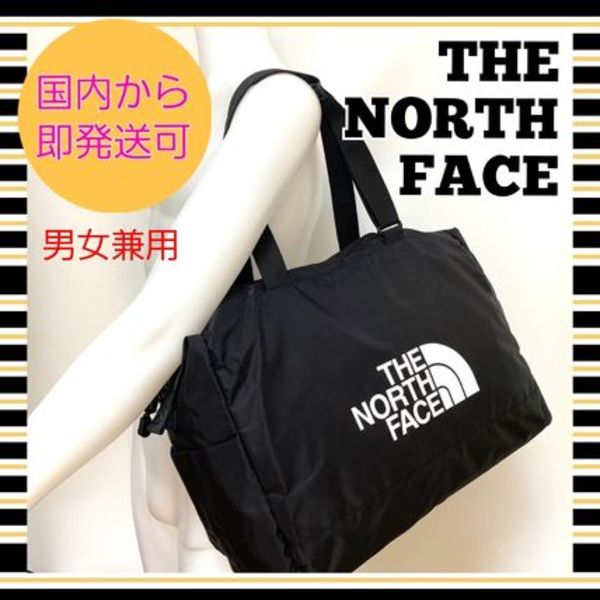 ノースフェス ダッフルバッグ トートバッグ スポーツバッグ 黒