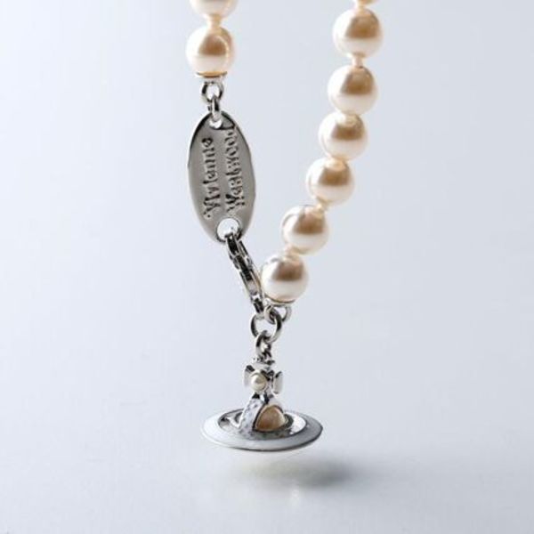 Vivienne Westwood ネックレス SIMONETTA PEARL 6301013E
