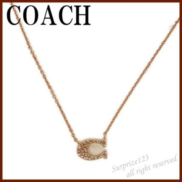 【即発】コーチ ネックレス レディース チェーン ペンダント