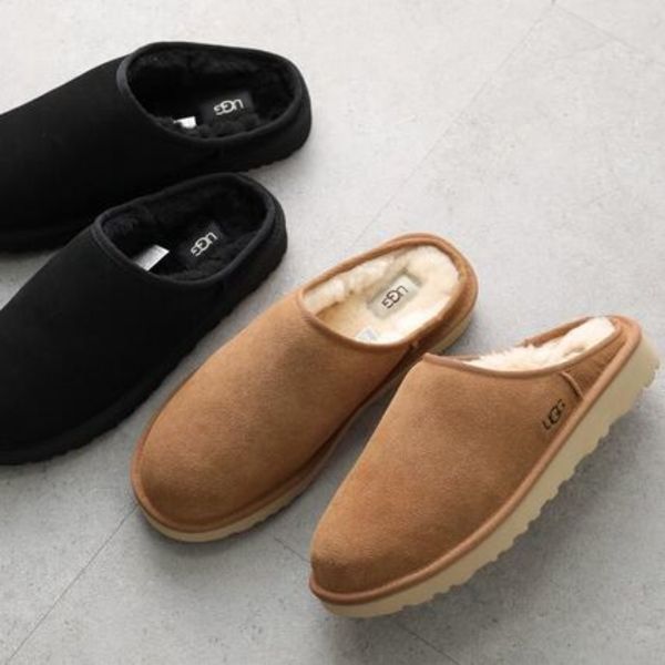 UGG リッポン Classic Slip-On 1129290 スエード ムートン