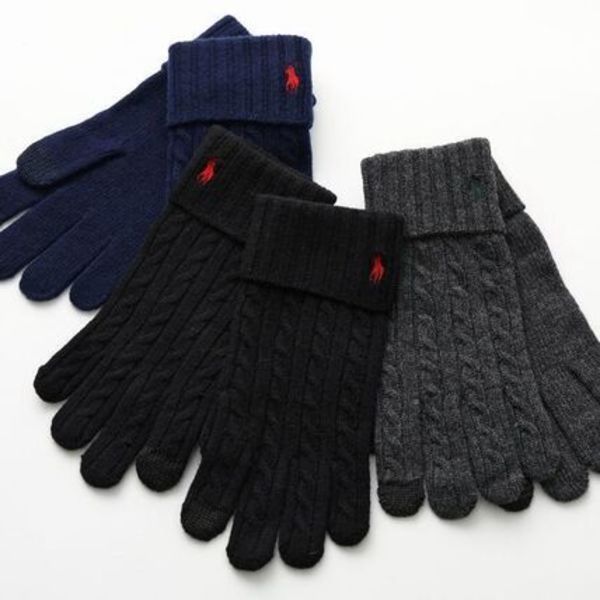 Polo Ralph Lauren 手袋 PC0713 ケーブルニット グローブ