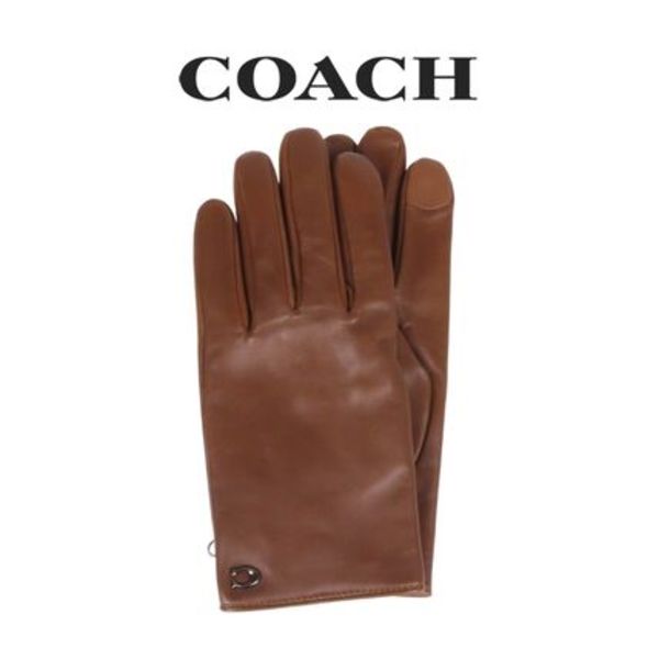 ■在庫あり・国内発■ コーチ COACH 手袋 CV856 CWH (S/M/L)