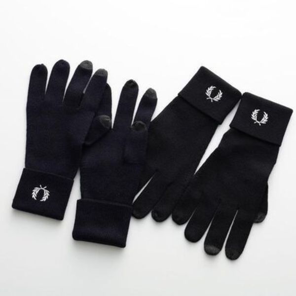 FRED PERRY グローブ CLASSIC MERINO WOOL GLOVES C1139