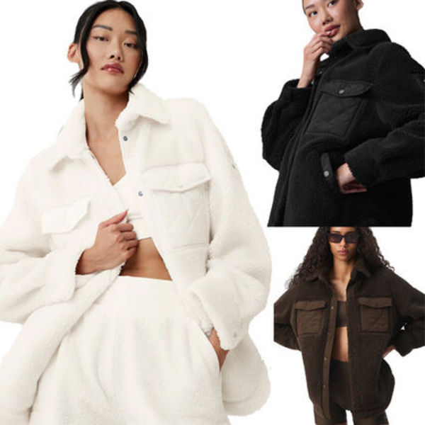 国内発送Alo Yoga Sherpa Edge Shacket