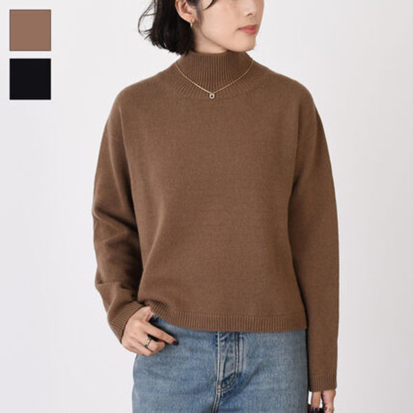 【国内即発】S Max Mara MATTEO クロップドポロネックセーター